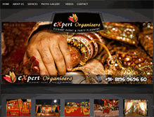 Tablet Screenshot of expertorganisers.com